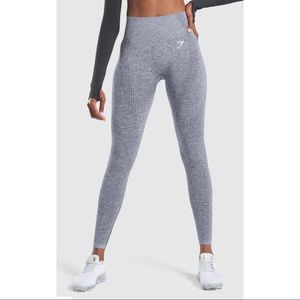 Gymshark Vital Seamless Steel Blue Marl Leggings